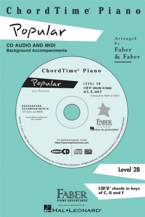 ChordTime Piano Popular CD Klavier CD