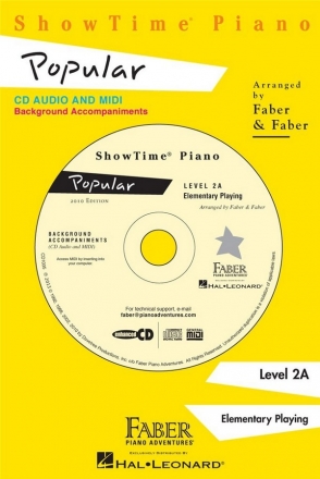 Showtime Piano Popular CD Klavier CD