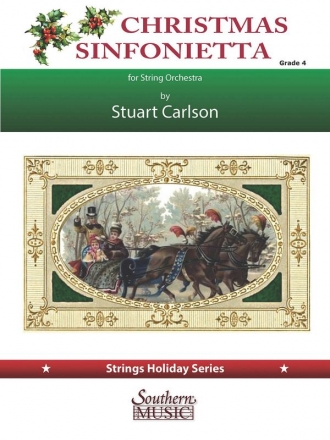 Stuart Ross Carlson Christmas Sinfonietta Streichorchester Partitur + Stimmen