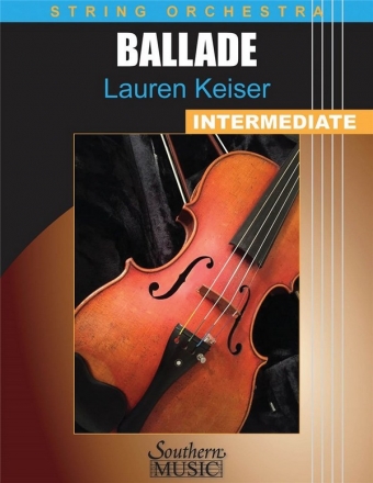 Ballade for Strings Streichensemble Partitur