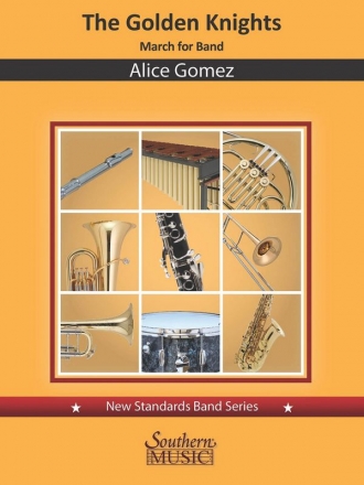 Alice Gomez The Golden Knights Concert Band Partitur + Stimmen