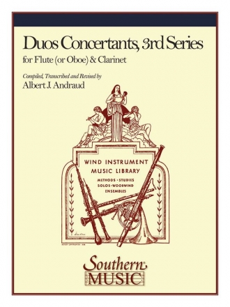 Duos Concertants, 3rd Series Flute or Oboe and Clarinet Stimmen-Set