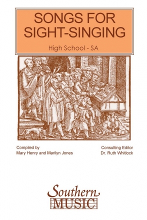 Bobby Siltman Songs For Sight Singing-Hs-Ssa (Sss Hs) SSA Chorpartitur