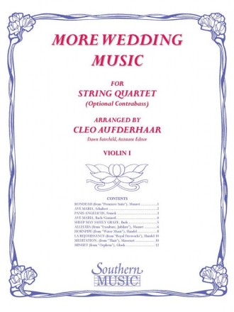 More Wedding Music Violin Stimme