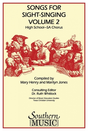 Songs For Sight Singing vol.2 for high school treble chorus score