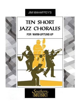 Jim Mahaffey Ten Short Chorales Jazz Ensemble Partitur + Stimmen