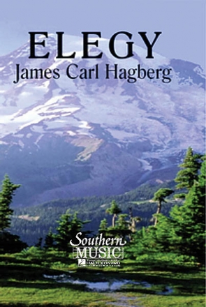 James Carl Hagberg Elegy - For String Orchestra Streichorchester Partitur + Stimmen