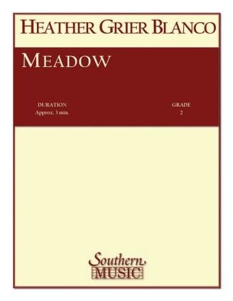 Heather Blanco Meadow Streichorchester Partitur + Stimmen