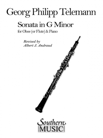 Georg Philipp Telemann Sonata In G Minor Oboe Buch