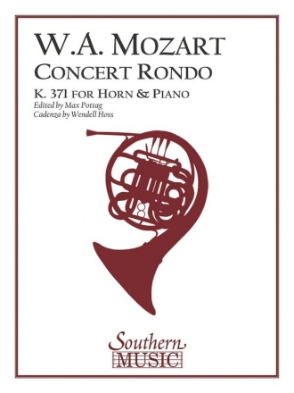 Wolfgang Amadeus Mozart Concert Rondo, K371 (In-F) Horn Buch