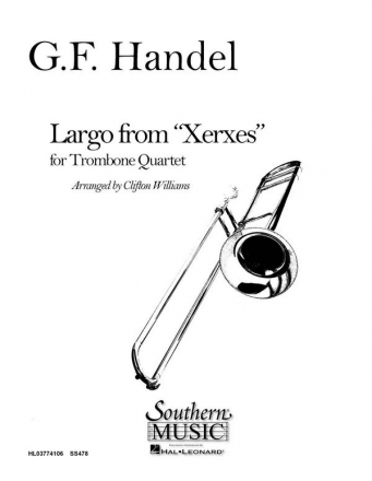 Georg Friedrich Hndel Largo From Xerxes 4 Trombones Buch