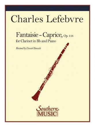 Charles Edouard Lefebvre Fantaisie Caprice, Op 118 Clarinet Buch