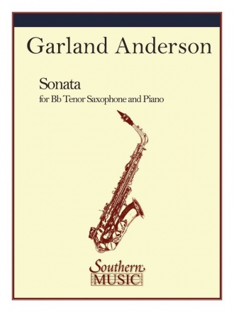 Garland Anderson Sonata Tenor Saxophone Buch