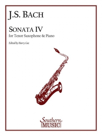 Sonata no.4 in C for tenor saxophone (soprano saxophone) and piano