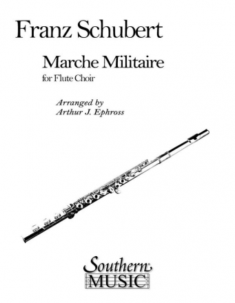 Franz Schubert March Militaire Fltenensemble Partitur + Stimmen