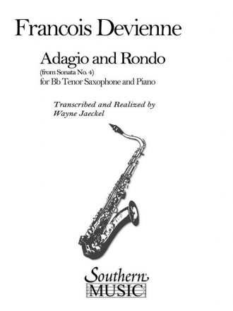 Franois Devienne Adagio And Rondo (Archive) Tenor Saxophone Buch