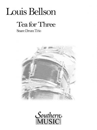 Louie Bellson Tea For Three (3) 3 Snare Drums Buch