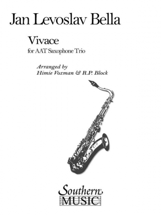 Johann L. Bella Vivace 3 Saxophones Buch