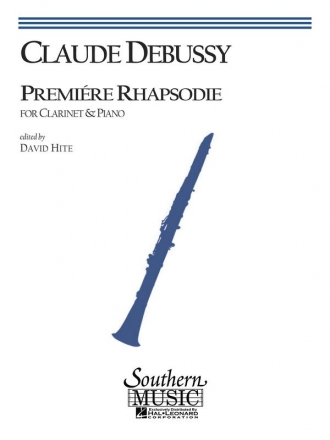 Claude Debussy Premiere (First 1St) Rhapsody (Rhapsodie) Clarinet Buch