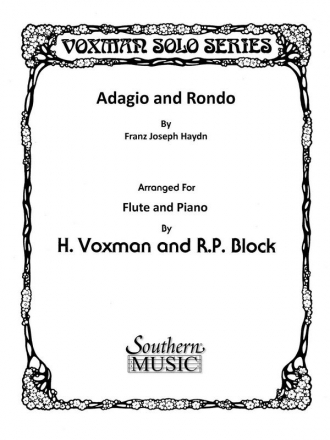 Franz Joseph Haydn Adagio And Rondo Flte und Klavier Buch