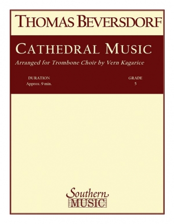 Thomas Beversdorf Cathedral Music Trombone Choir Partitur + Stimmen