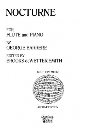 Georges Barrre Nocturne (Archive) Flte und Klavier Buch