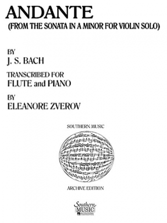 Johann Sebastian Bach Andante Flte und Klavier Buch