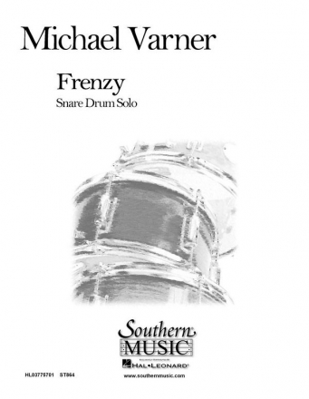 Michael Varner Frenzy Snare Drum Buch