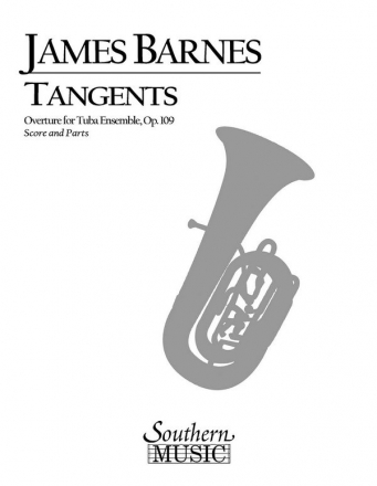 James Barnes Tangents Overture Op 109 Tubaquartett Partitur + Stimmen