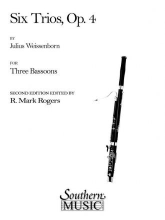 Julius Weissenborn Six Trios Op 4 3 Bassoons Partitur