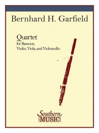 Bernhard H. Garfield Quartet for Bassoon, Violin, Viola and Violonce Bassoon and String Trio Partitur + Stimmen