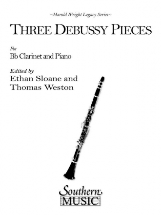 Claude Debussy Three Debussy Pieces Clarinet Buch