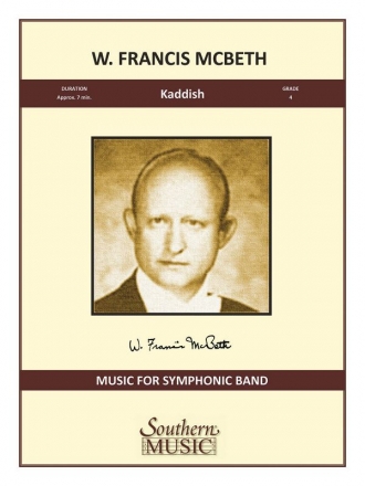 W. Francis McBeth Kaddish Concert Band Partitur