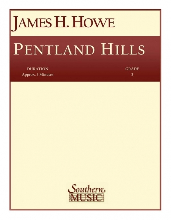 James H. Howe Pentland Hills Concert Band Partitur + Stimmen