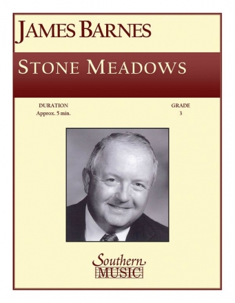 James Barnes Stone Meadows Concert Band Partitur + Stimmen