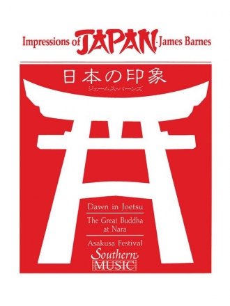 James Barnes Impressions Of Japan Concert Band Partitur + Stimmen