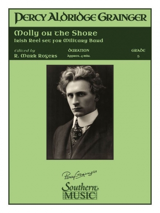 Percy Aldridge Grainger Molly On The Shore (Uil 5) Concert Band Partitur + Stimmen