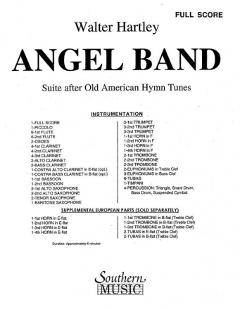 Walter S. Hartley Angel Band Concert Band Partitur