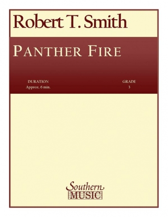 Robert T. Smith Panther Fire Concert Band Stimmen-Set