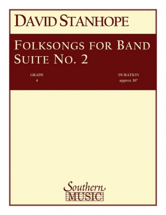 David Stanhope Folksongs For Band Suite 2 Concert Band Stimmen-Set