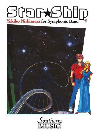 Yukiko Nishimura Star Ship Concert Band Partitur + Stimmen