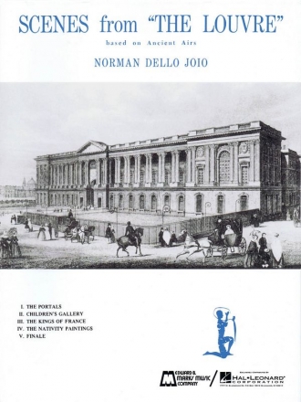 Norman Dello Joio Scenes From The Louvre Concert Band Partitur + Stimmen