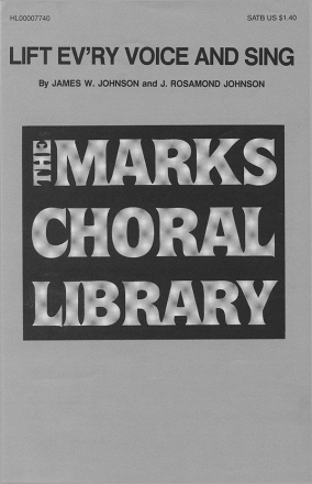 J. Rosamond Johnson Lift Ev'ry Voice and Sing SATB Chorpartitur