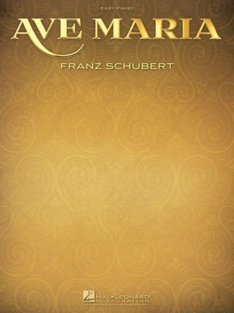 Franz Schubert Ave Maria Easy Piano Buch