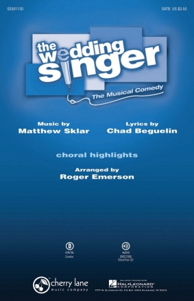 The Wedding Singer SATB Chorpartitur