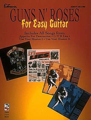 Guns N' Roses for Easy Guitar Gitarre Buch