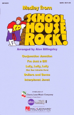 Schoolhouse Rock! (Medley) SATB Chorpartitur