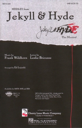 Frank Wildhorn_Leslie Bricusse Jekyll & Hyde (Medley) SAB Chorpartitur