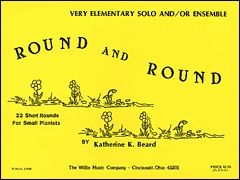 Katherine Beard Round and Round Klavier Blatt