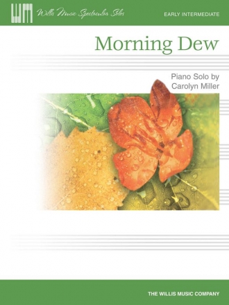 Carolyn Miller Morning Dew Klavier Blatt